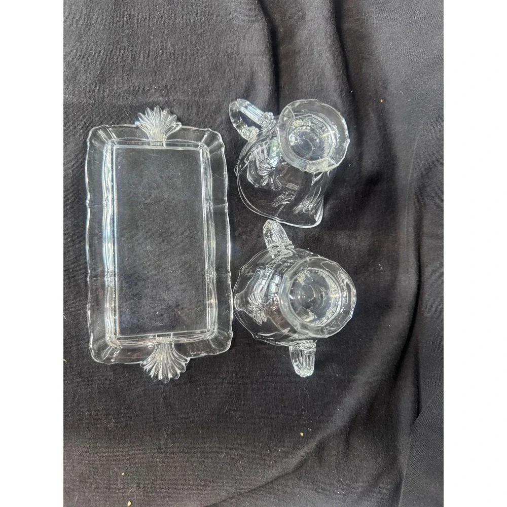 Unbranded vintage clear